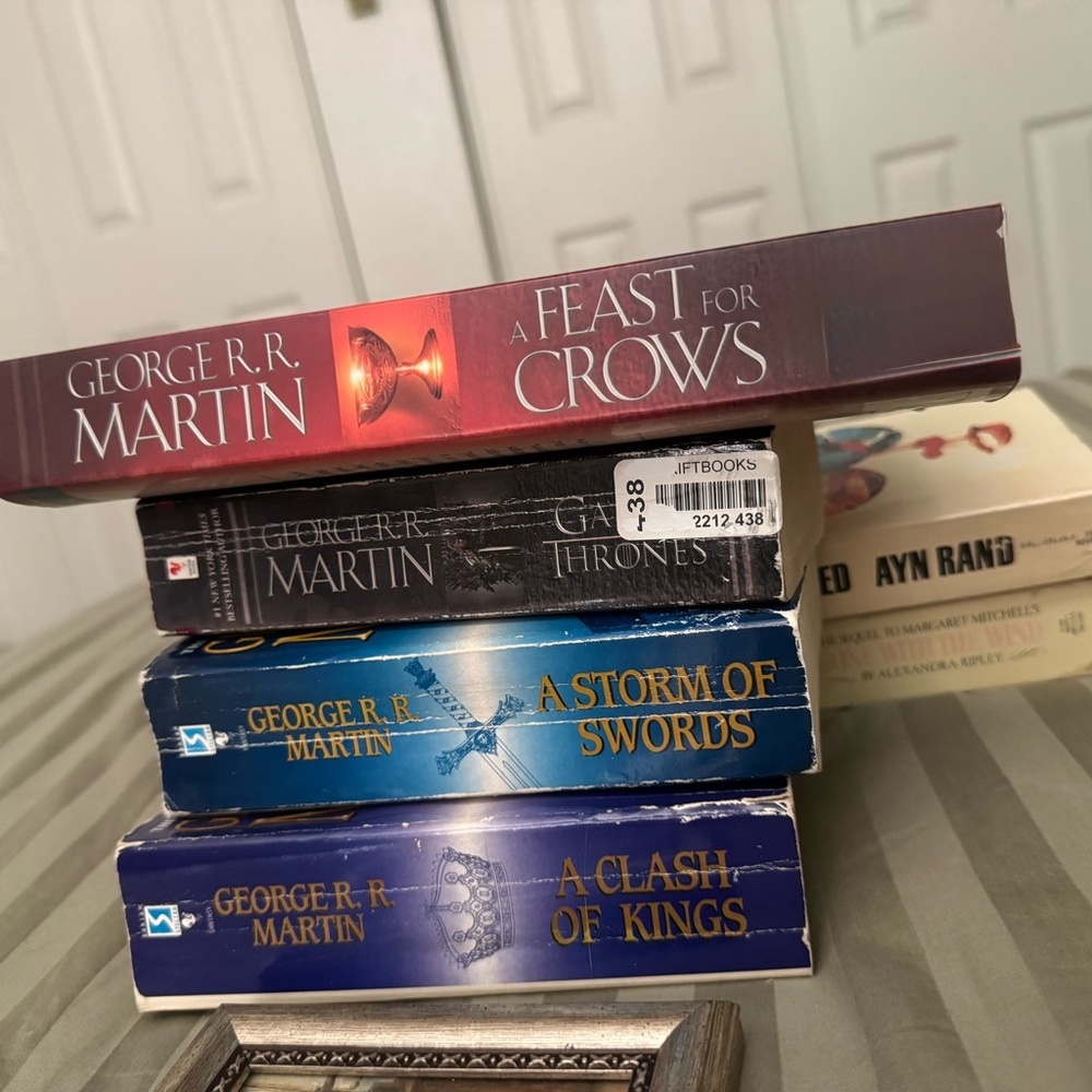 Game of Thrones “A Song of Ice and Fire” 4 book bundle